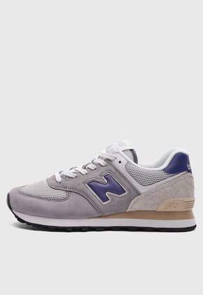 Tenis new balance 574 Gris