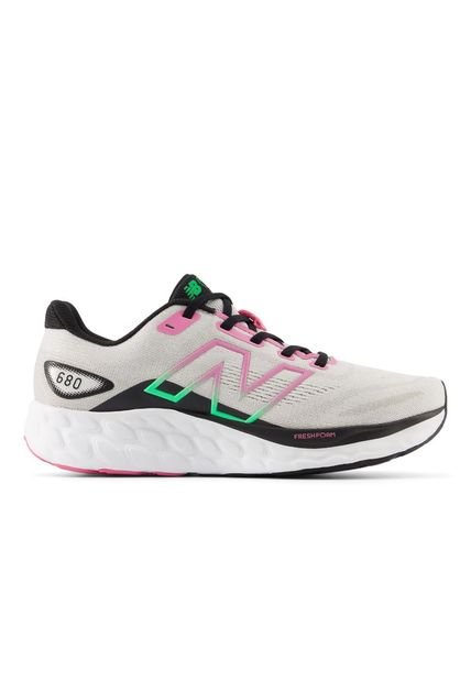 Tenis New Balance Fresh Foam 680 Neutral Mujer-Gris