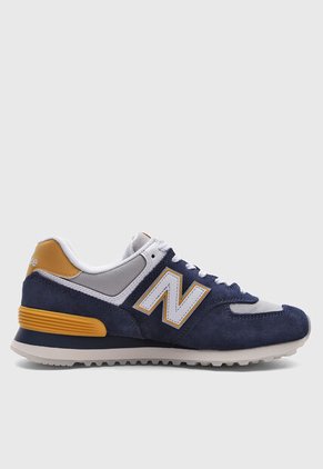 Tenis new balance 574 Azul