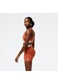 Top New Balance Original Relentless Crop Bra Naranja Mujer de New Balance