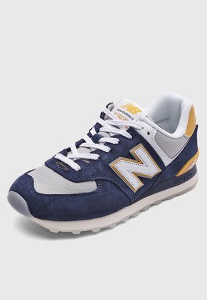 Tenis new balance 574 Azul