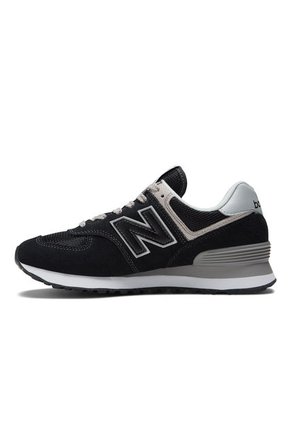 Tenis New Balance 574 Mujer-Negro/Gris