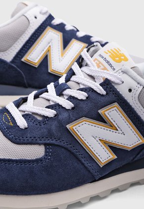 Tenis new balance 574 Azul