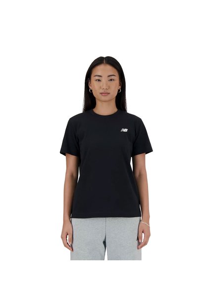 Camisa Deportiva New Balance Original Essentials Negro Mujer