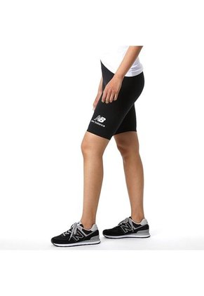 Short New Balance Essentials Para Mujer-Negro