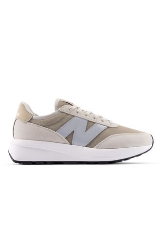Tenis New Balance 370 Mujer-Beige/Cafe New Balance