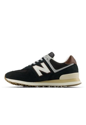 Tenis New Balance 574 Hombre-Negro/Marron