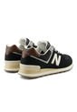 Tenis New Balance 574 Hombre-Negro/Marron de New Balance