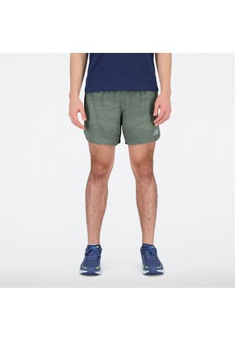 Pantaloneta New Balance Original Impact Run Verde Hombre New Balance