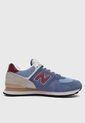 Tenis new balance 574 Azul de New Balance