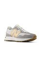 Tenis New Balance 327 Mujer-Gris/Dorado de New Balance