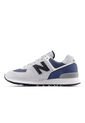 Tenis New Balance 574 Hombre-Gris/Azul de New Balance