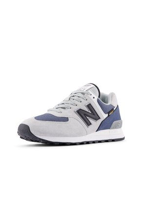 Tenis New Balance 574 Hombre-Gris/Azul