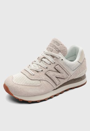Tenis new balance 574 Beige