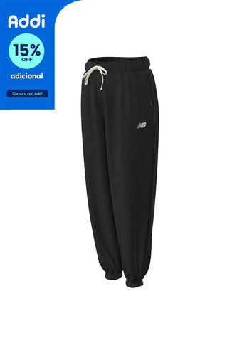 Pantalon Casual New Balance Original Athletics Negro Mujer New Balance