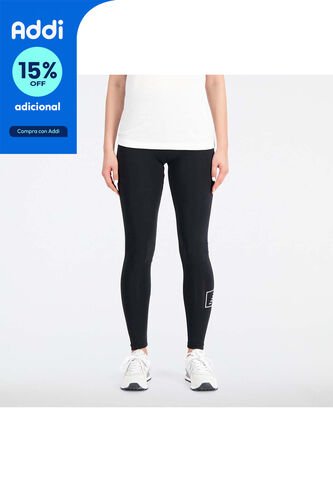 Pantalon Marca New Balance Original Essentials Negro Mujer New Balance