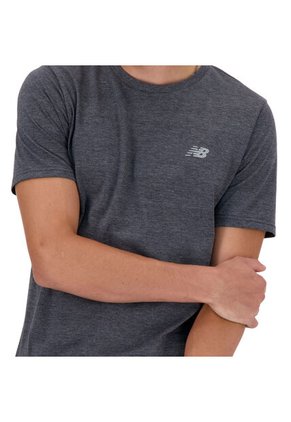 Camisa Deportiva New Balance Original Essential Negro Hombre