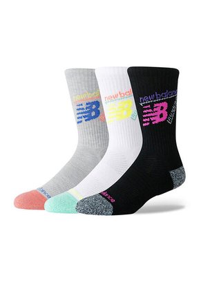 Medias Deportivas New Balance Original 3-P Multicolor Unisex