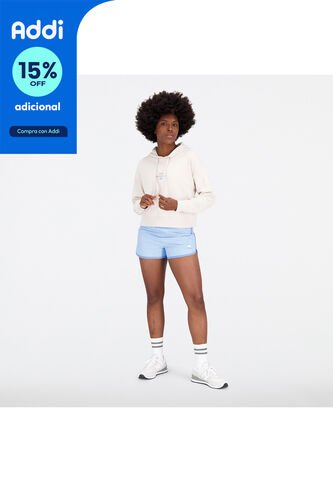 Pantaloneta New Balance Original NB Athletics Azul Mujer New Balance