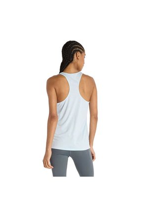 Camisa Deportiva New Balance Original Essent Tank Azul Mujer