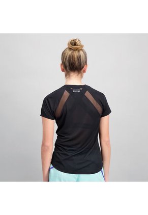 Camisa Deportiva New Balance Original Impact Run Negro Mujer
