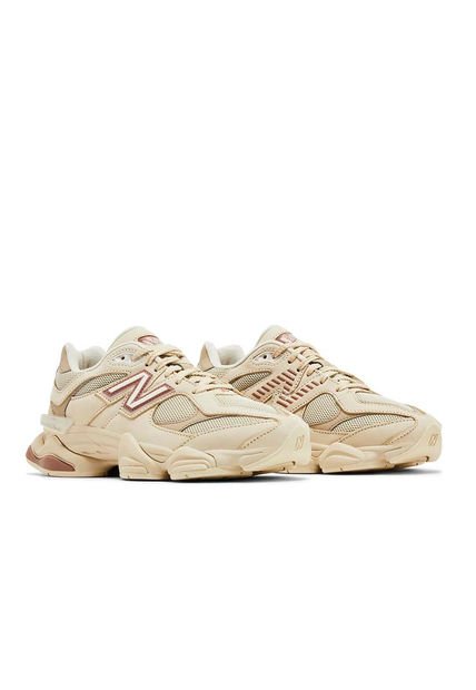 Tenis Deportivos Marca New Balance 9060 Original Beige Mujer