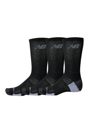 Medias Deportivas New Balance Original Crew 3-P Negro Unisex