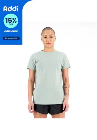 Camisa Deportiva New Balance Original Accelerate Verde Mujer New Balance