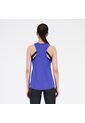 Camisa Deportiva New Balance Original QSpeed Azul Para Mujer de New Balance