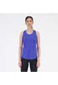 Camisa Deportiva New Balance Original QSpeed Azul Para Mujer de New Balance