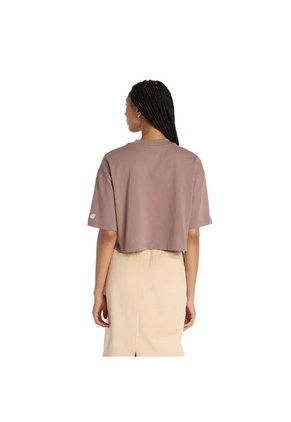 Camisa Deportiva New Balance Original AthGradient Café Mujer