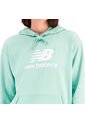 Chaqueta Deportiva New Balance Essentials Verde Para Mujer de New Balance