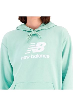 Chaqueta Deportiva New Balance Essentials Verde Para Mujer