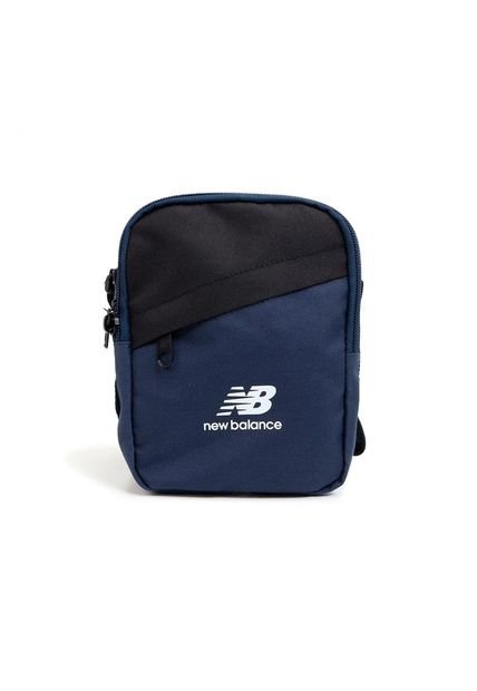 Bolso New Balance Colorblock Sling Bag-Azul Indigo