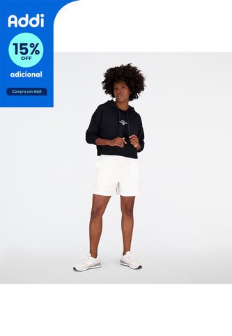 Chaqueta Deportiva Marca New Balance Essentials Negro Mujer New Balance