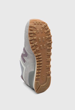 Tenis new balance 574 Lila Grisáceo