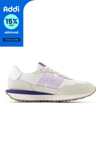 Tenis Deportivo New Balance Originales 237 Blanco Para Mujer New Balance