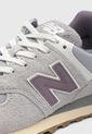 Tenis new balance 574 Lila Grisáceo de New Balance