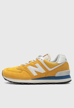 Tenis new balance 574 Amarillo