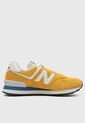 Tenis new balance 574 Amarillo de New Balance