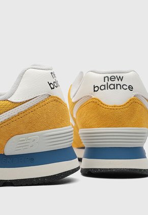 Tenis new balance 574 Amarillo