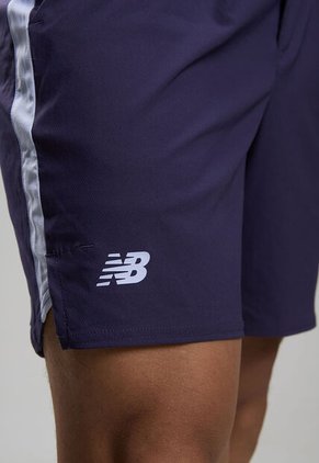 Pantaloneta new balance Tournament Azul