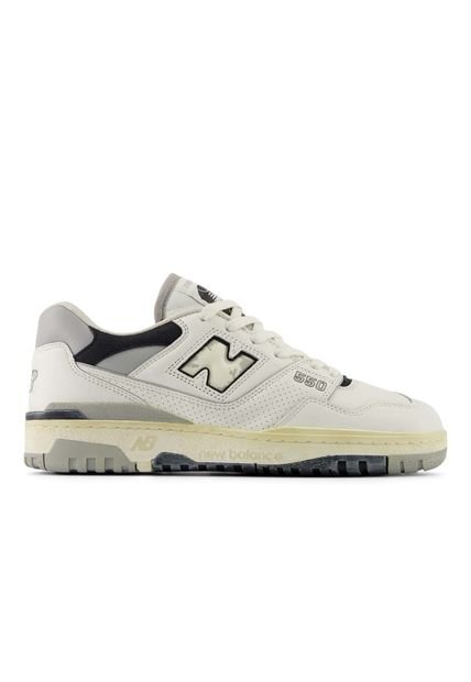 Tenis New Balance 550-Blanco/Gris