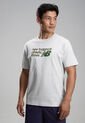 Camiseta new balance Athletics Gris de New Balance