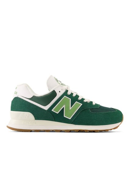 Tenis Deportivo New Balance Original 574 Legacy Verde Hombre
