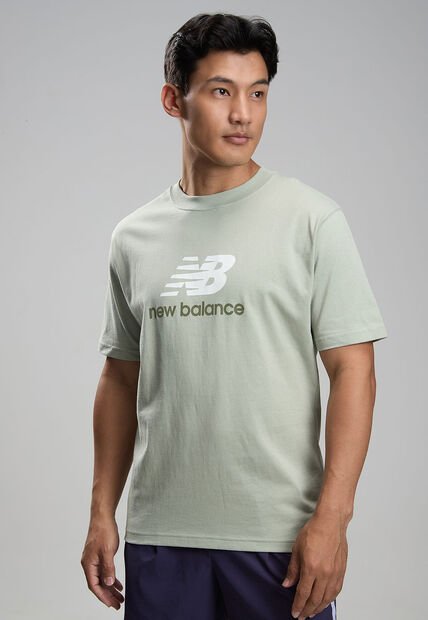 Camiseta new balance Gris