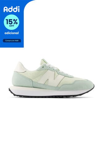Tenis Deportivos New Balance Original 237 Verde Para Mujer New Balance