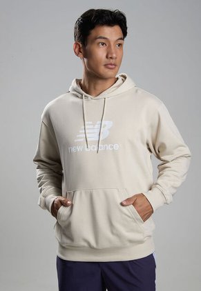 Hoodie new balance Sport Essentials Beige