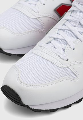 Tenis Lifestyle Blanco-Rojo-Negro New Balance GM 500
