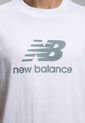 Chaqueta new balance Reimagined Woven Graphic Gris de New Balance